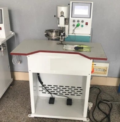 30W البوليستر محبوك النسيج التلقائي آلة إعداد اللؤلؤ لحزام المنسوجات المنزلية