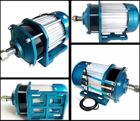 1200W-3000W محرك DC بدون فرشات ، محرك تروس DC ذو طاقة عالية ثلاثية العجلات