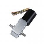 انخفاض مستوى الضجيج ثنائي المحور دودة فرش ذات تروس الجهد DC12V