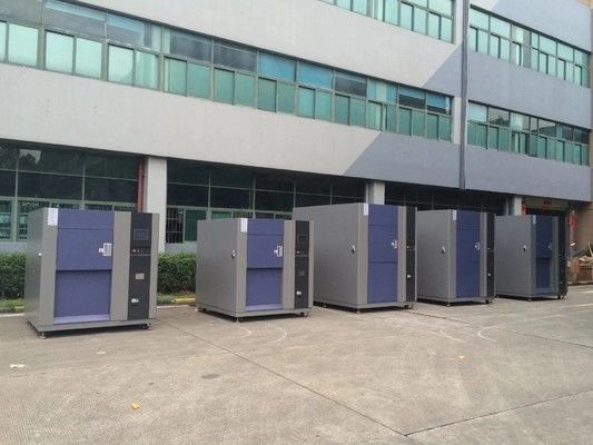 منطقتان نوع الهواء الساخن والبارد غرفة اختبار تأثير 220 فولت 50 هرتز