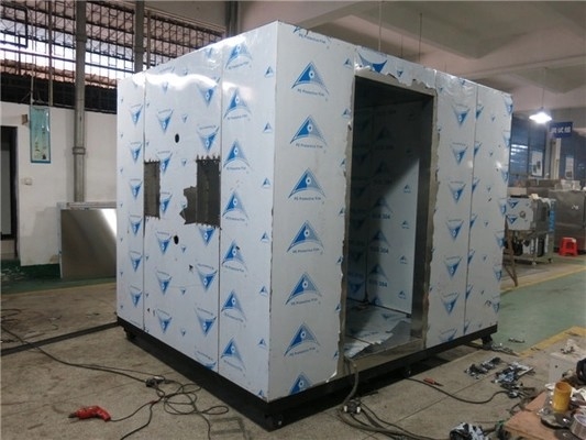 ارتفاع درجة حرارة الرطوبة المنخفضة المشي في غرفة الاختبار البيئية 6m3 AC380V