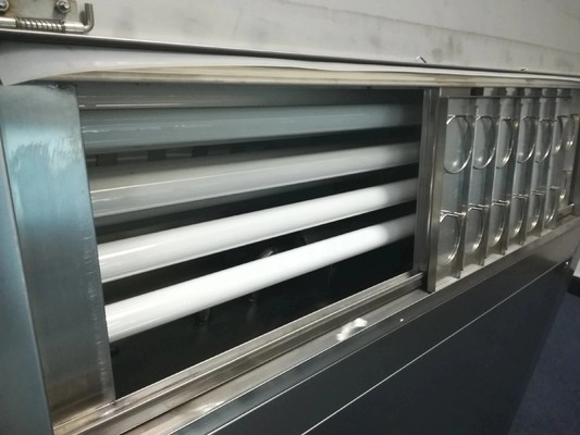 الفولاذ المقاوم للصدأ أنبوب التدفئة الكهربائية آلة اختبار الأشعة فوق البنفسجية 380V 40W
