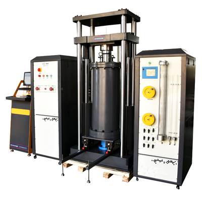 جهاز اختبار ثلاثي المحاور للصخور والتربة الخشنة موديل GSA-974TB 300x300x600mm