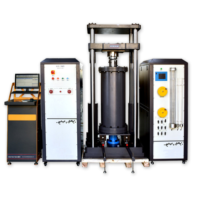 جهاز اختبار ثلاثي المحاور للصخور والتربة الخشنة موديل GSA-974TB 300x300x600mm