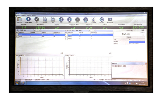 جهاز اختبار ثلاثي المحاور للصخور والتربة الخشنة موديل GSA-974TB 300x300x600mm