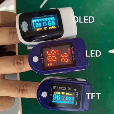 30mA 240BPM جهاز استشعار الأوكسجين بالإصبع 99٪ تشبع الدم