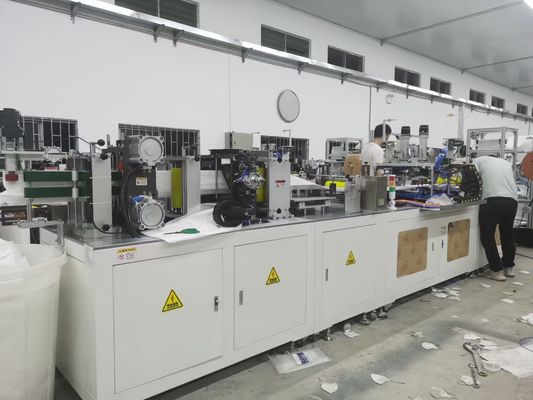 220V بالموجات فوق الصوتية التلقائي بالكامل آلة محبوكة قناع الوجه الطبي